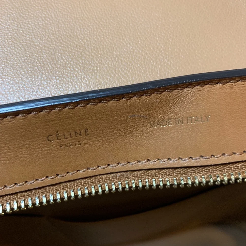 FLASH SALE!! 24 hrs Celine Tan Shoulder Bag - Picture 4 of 9